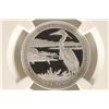 Image 1 : 2015-S SILVER BOMBAY HOOK QUARTER NGC PF70