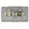 Image 2 : 1991 MT. RUSHMORE 2 COIN PROOF SET