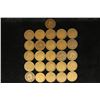 Image 2 : 26-ASSORTED GREAT BRITAIN 1904-1958 HALF PENNIES
