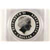 Image 2 : 2014-P AUSTRALIA WEDGE TAILED EAGLE SILVER DOLLAR