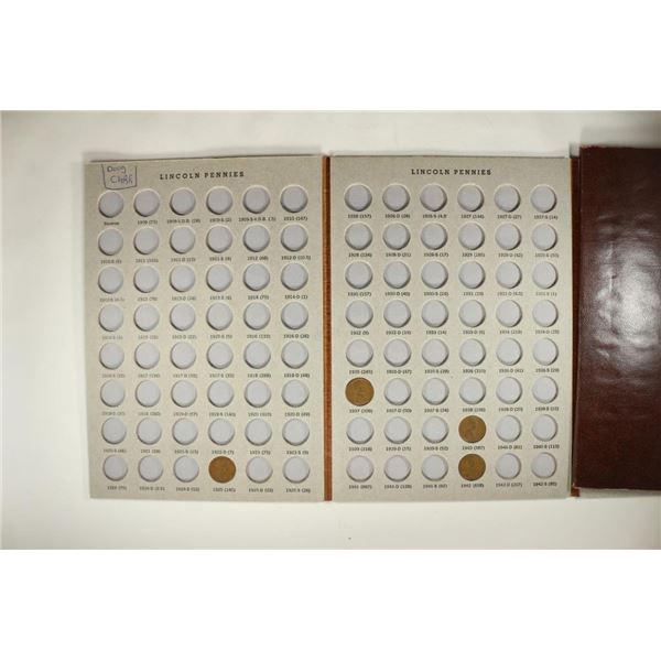 DANSCO LINCOLN PENNY ALBUM 1909-1984 WITH 84 COINS