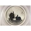 Image 1 : 2011-P AUSTRALIA RABBIT SILVER 50 CENT PCGS MS70