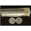 Image 1 : SOLID DATE ROLL OF 40-1923 CANADA 5 CENTS