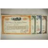 Image 2 : 4 ASSORTED VINTAGE STOCK CERTIFICATES BALITMORE