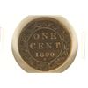 Image 1 : 1890-H CANADA LARGE CENT VERY FINE