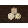 Image 2 : 1888, 1893 & 1898 CANADA SILVER 5 CENTS