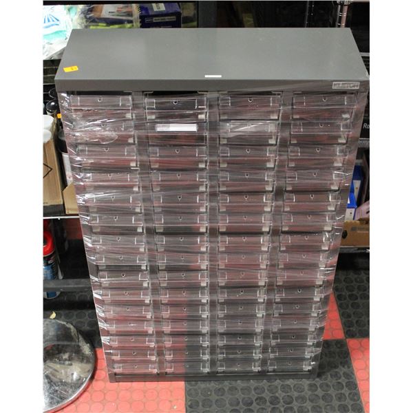 NEW KLETON 60 DRAWER METAL PARTS CABINET