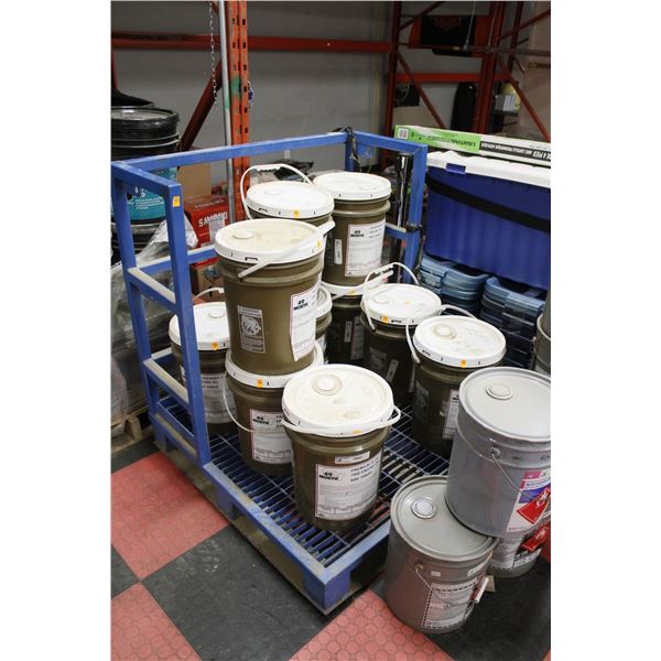 BLUE METAL HEAVY DUTY STORAGE PALLET