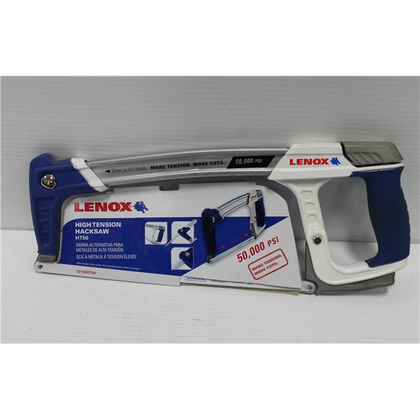 NEW LENOX HIGH TENSION HACK SAW 12"