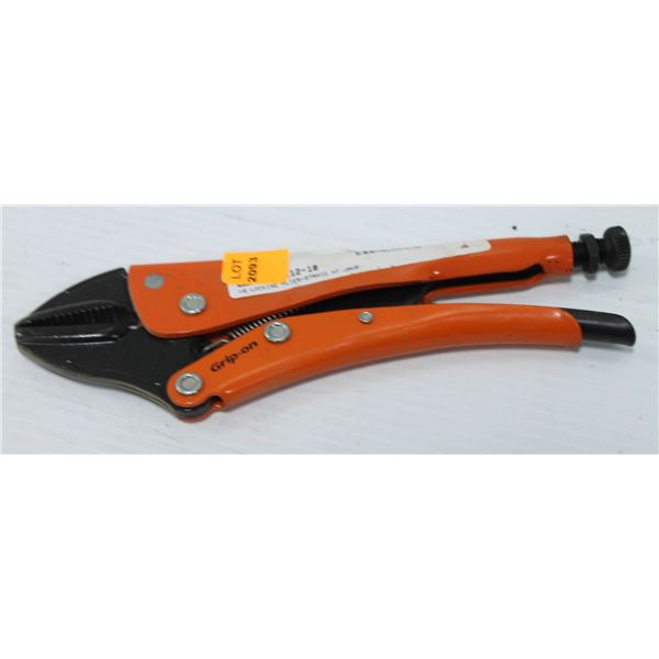 NEW 10" GRIP-ON LOCKING PLIER