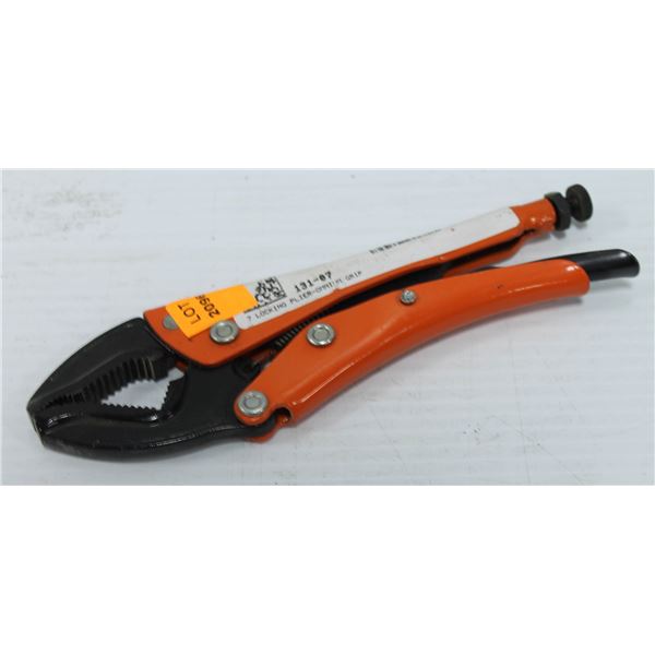 NEW 7" GRIP-ON LOCKING PLIER
