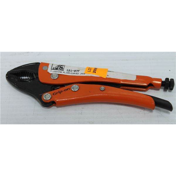 NEW 7" GRIP-ON LOCKING PLIER