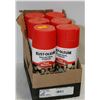 Image 1 : 6 CANS OF RUSTOLIUM TREE MARKING PAINT LIGHT RED