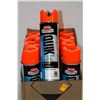 Image 1 : 12 CANS OF KRYLONG INDUSTRIAL INVERTED MARKING PAINT ORANGE