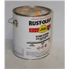 Image 1 : 1 GALLON PAIL OF RUSTOLEUM V7400 SYSTEM DTM ALKYD SAFETY ORANGE