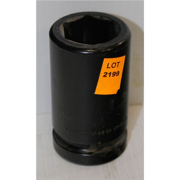 GRAY 17-640, 1 1/4" SOCKET