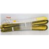 Image 1 : 2 NEW KLETON NYLON SLING 3FT X 2", LOAD LIMITS VERTICAL 6200LBS, CHOKER 4960LBS, BASKET 12,800LBS