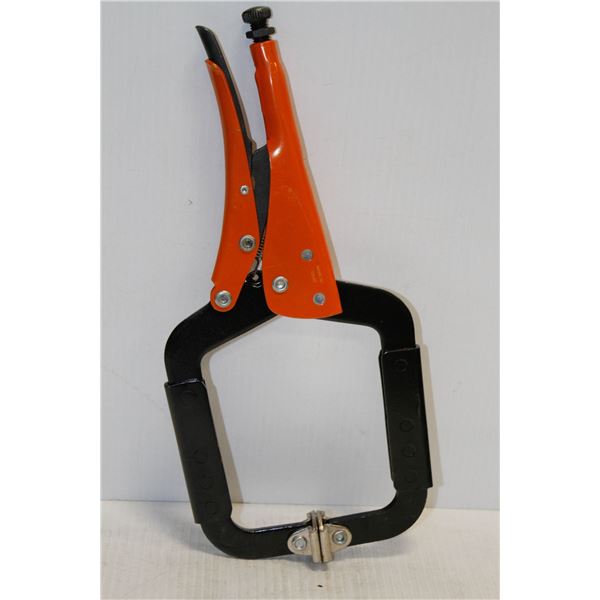 NEW 14" GRIP-ON C CLAMP LOCKING PLIERS