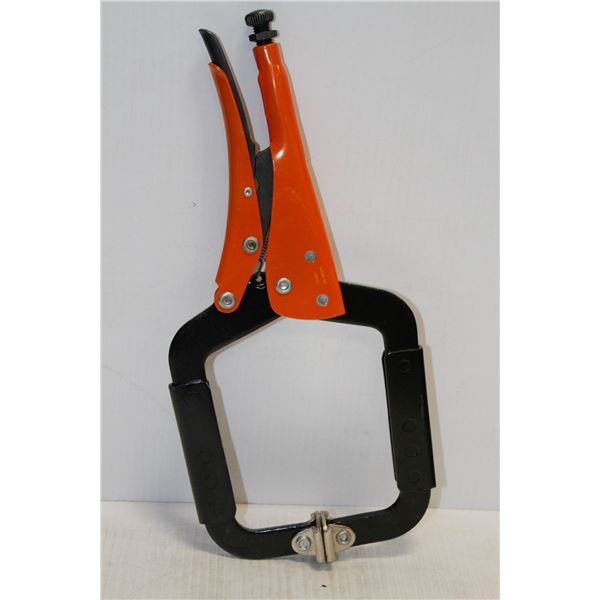 NEW 14" GRIP-ON C CLAMP LOCKING PLIERS