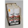 Image 1 : 6 CANS RUSTOLEUM TREE MARKING PAINT WHITE