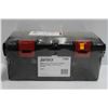 Image 1 : NEW AURORA TOOL BOX WITH 2 TRAYS