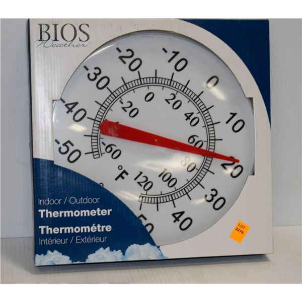 BIOS WEATHER INDOOR/OUTDOOR THERMOMETER