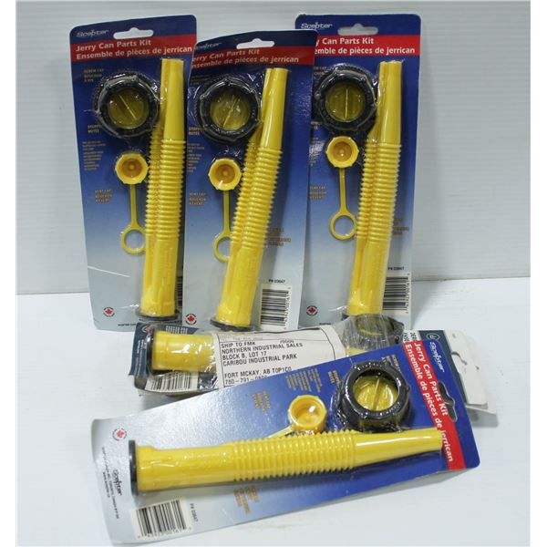 BAG OF 5 JERRY CAN PARTS KITS