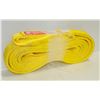 Image 1 : 16FT NYLON SLING MAX LOAD VERTICAL 6400LBS CHOKER 4800LBS BASKET 12,800LBS