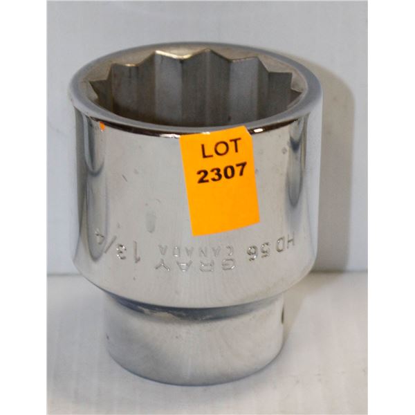 GRAY TOOLS HD56, 1 3/4" SOCKET