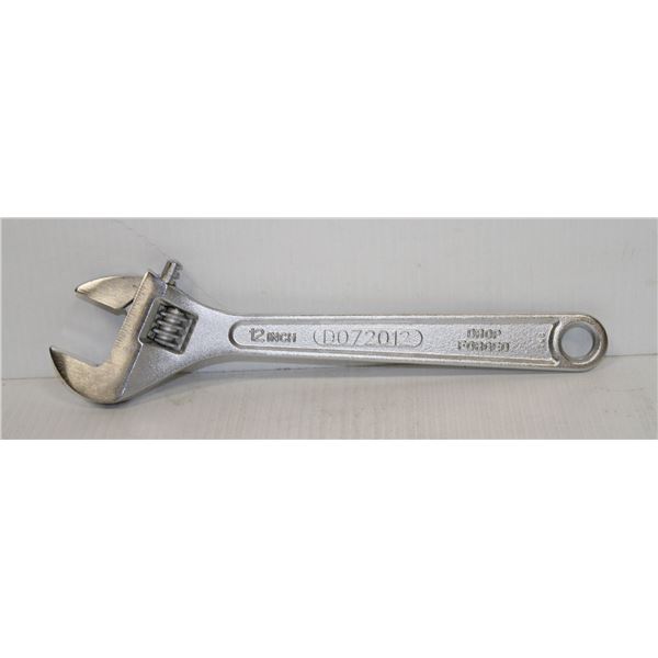 12" DYNAMIC CHROME CRESCENT WRENCH