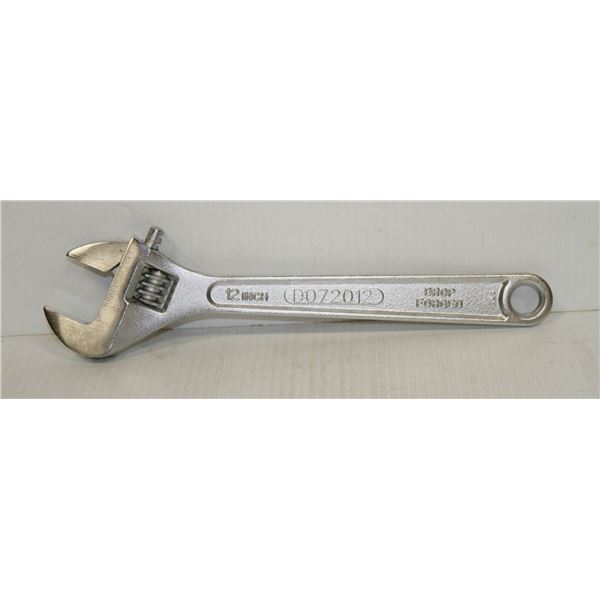 12" DYNAMIC CHROME CRESCENT WRENCH