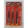 Image 1 : LOT OF 3 OLFA PRO 9MM SNAP OFF BLADE UTILITY KNIVES