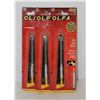Image 1 : LOT OF 3 OLFA PRO 9MM SNAP OFF BLADE UTILITY KNIVES