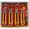 Image 1 : LOT OF 4 OLFA SELF RETRACTING SAFETY KNIVES