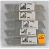 Image 1 : 5 PACKS OF SNAP ON REPLACEMENT BLADES #PF205