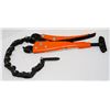 Image 1 : NEW 10" GRIP ON 182-10 LOCKING PLIER CHAIN PIPE CUTTER