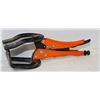 Image 1 : NEW 9" GRIP ON 125-09 LOCKING PLIER U-CLAMP