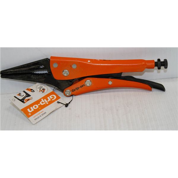 NEW 10" GRIP ON 139-10 LOCKING PLIER HOSE C CLAMP