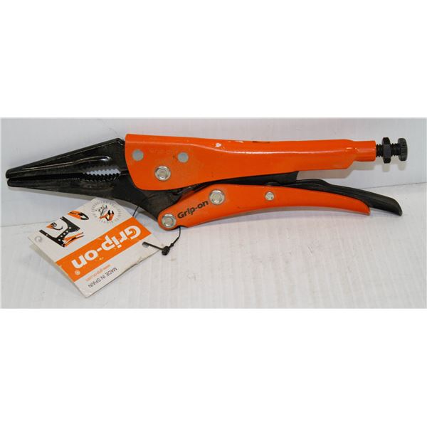 NEW 10" GRIP ON 139-10 LOCKING PLIER HOSE C CLAMP