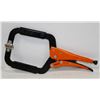 Image 1 : NEW 14" GRIP ON C CLAMP LOCKING PLIER