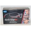 Image 1 : CASE OF NORTH ADJUSTIBLE SIZE SAFETY GLASSES 10 TOTAL