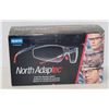 Image 1 : CASE OF NORTH ADJUSTIBLE SIZE SAFETY GLASSES 10 TOTAL