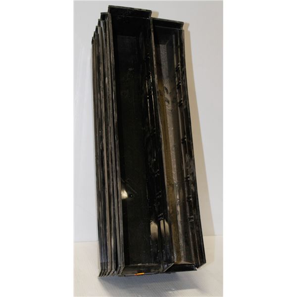 LOT OF 7 STACKABLE PARTS BINS