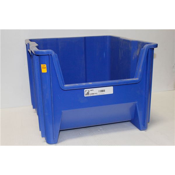 BLUE STACKABLE PARTS BIN