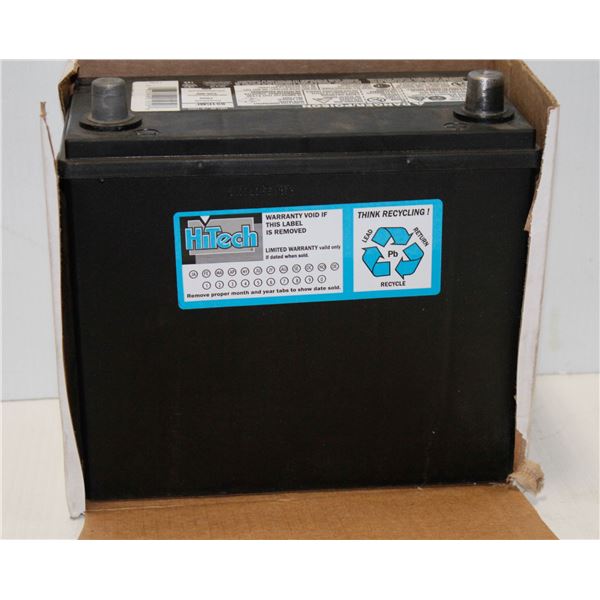 HITECH 12VT BATTERY; TOP POST/ PART# 651RMF
