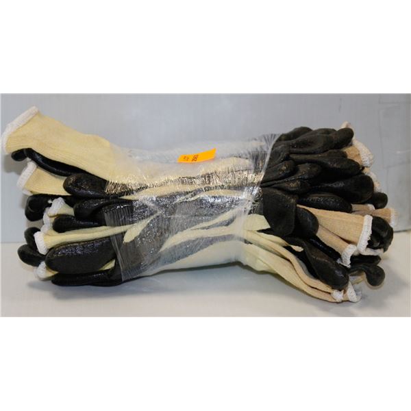 12 PAIRS DEXTERITY CUT RESISTANT GLOVES, SIZE UNKNOWN