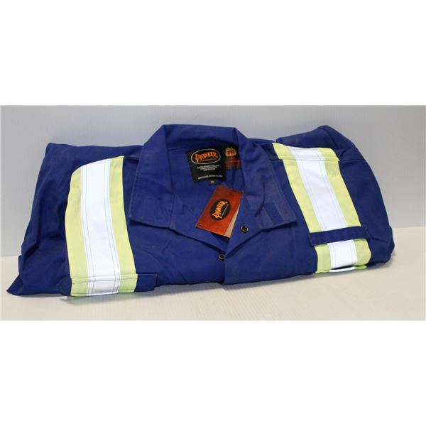 NEW PIONEER FIRE RESISTANT HI-VIS WORK JACKET SIZE 56