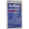 Image 1 : BOX OF 12 ARTLINE PAINT MARKERS - BLACK