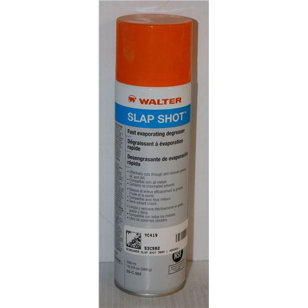 CAN OF WALTER SLAP SHOT FAST EVAPORTING DEGREASER