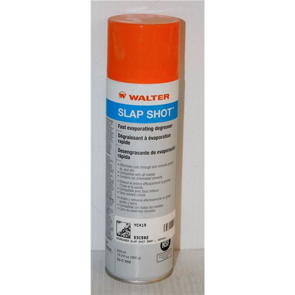 CAN OF WALTER SLAP SHOT FAST EVAPORTING DEGREASER